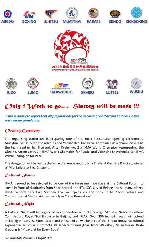 IFMA Newsletter 2010