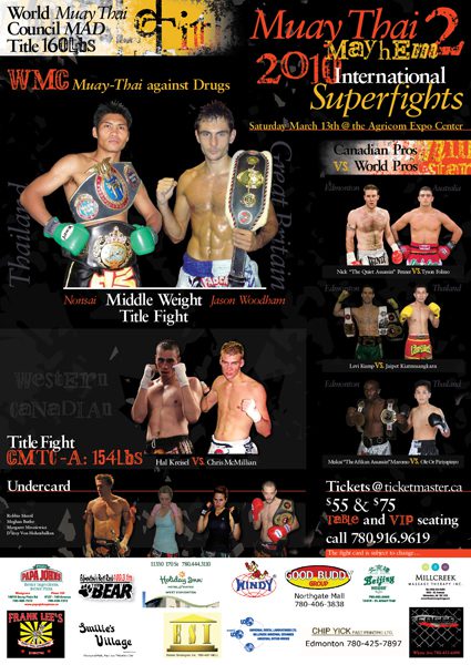 Muaythai Mayhem in Edmount Canada