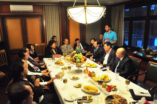 Thai Senators Visit IFMA World Championships 2011