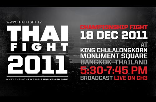 WMC Superstars in Thai Fight Finals Thai Fight 2011 – Final Round on 18th December 2011!!