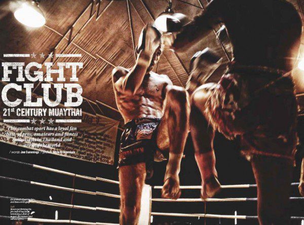 Muaythai featured in Sawasdee Magazine