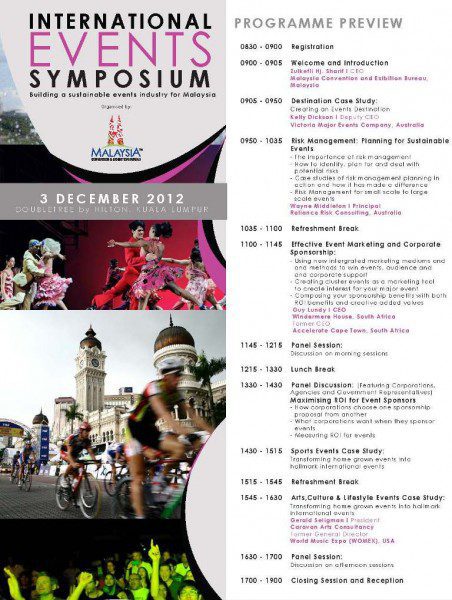 International Events Symposium: Kuala Lumpur