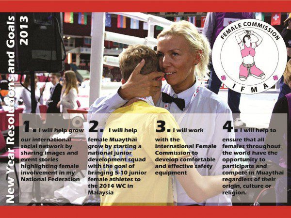 Female Commission’s New Year’s Resolutions