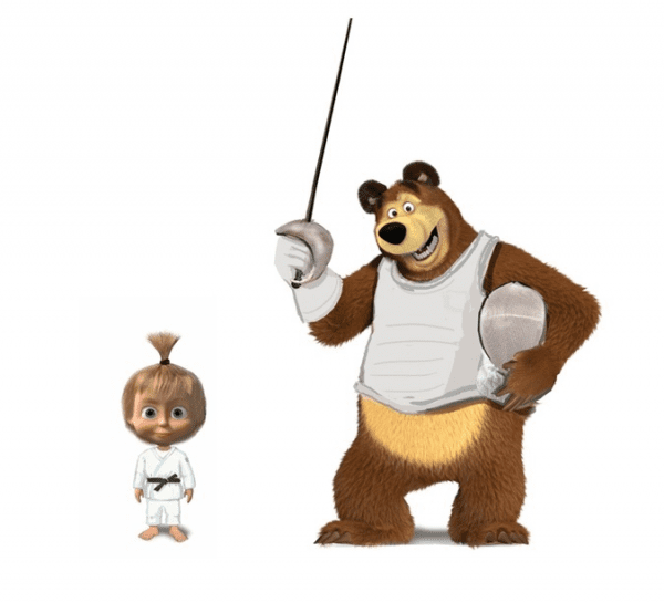 Masha and the Bear… The 2013 WCG’s Endearing Mascots Make Their Debut!