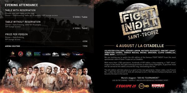Saint Tropez Fight Night Hours Before the Olympic Opening