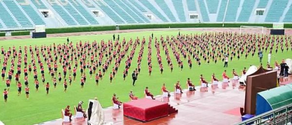 Thailand Sets a Synchronized Wai Kru Championships