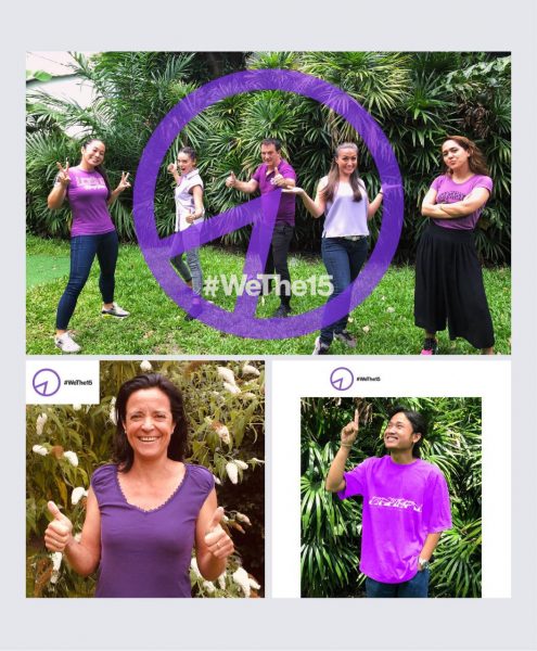 The World Goes Purple