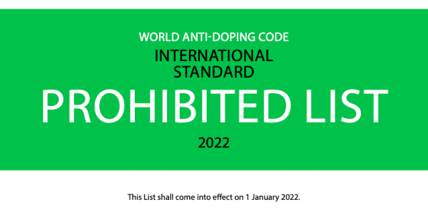 WADA Publishes 2022 Prohibited List
