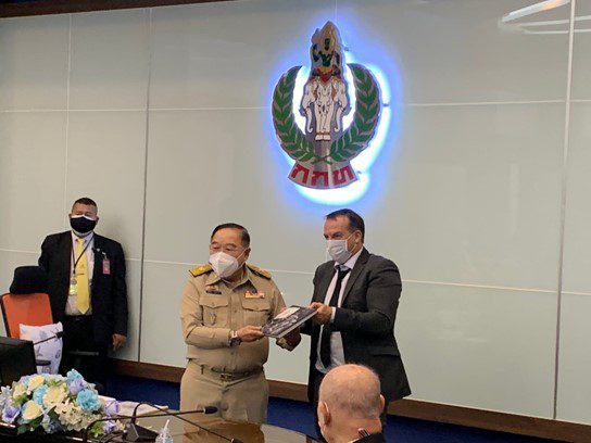 The Royal Thai Government and the National Olympic Committee of Thailand Celebrate the recognition of IFMA by the IOC