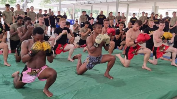 Muaythai gets in the US Army