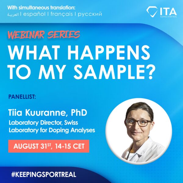 ITA August Monthly Seminar: What Happens to my Sample?