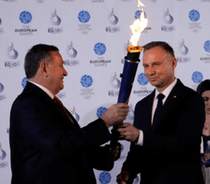 <strong>EU Games 2023 The Flame of Peace</strong>