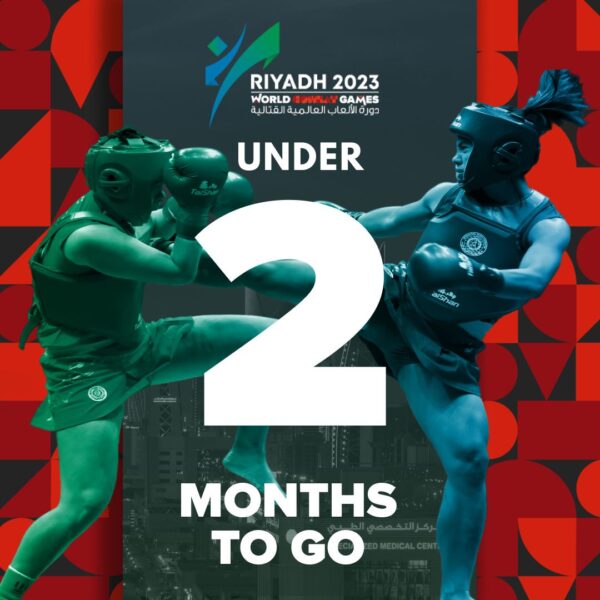 Under 2 Months to go for the World Combat Games 2023