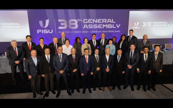 Leonz Eder unanimously elected FISU President at 38th General Assembly
