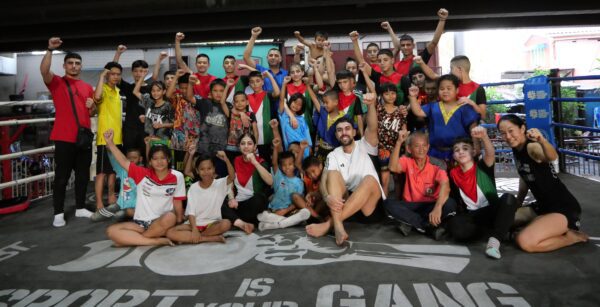 <strong>Team Palestine Visits Sport Is Your Gang</strong>