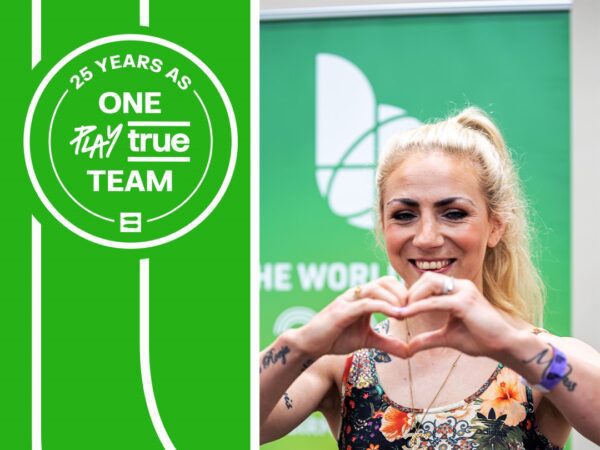 Celebrating 25 years as One Play True Team!&nbsp;