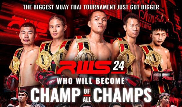 Rajadamnern World Series 2024: Champ of All Champs, begins this Saturday, June 22!