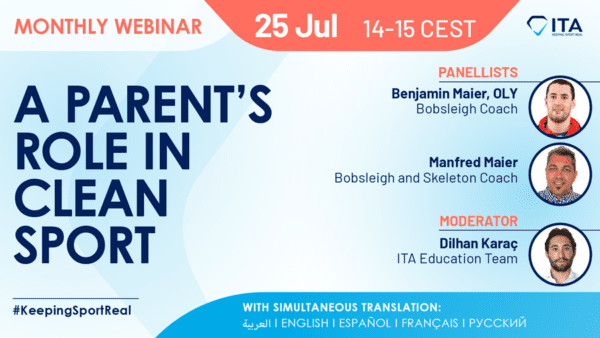 A Parent’s Role in Clean Sport