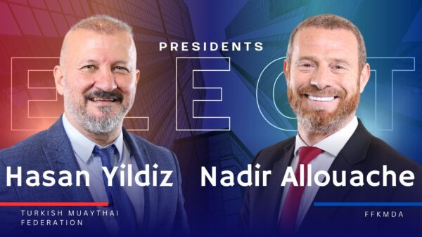 Celebration of Leadership: Nadir Allouache and Hasan Yildiz Re-Elected as Presidents of FFKMDA and Turkish Muaythai Federation