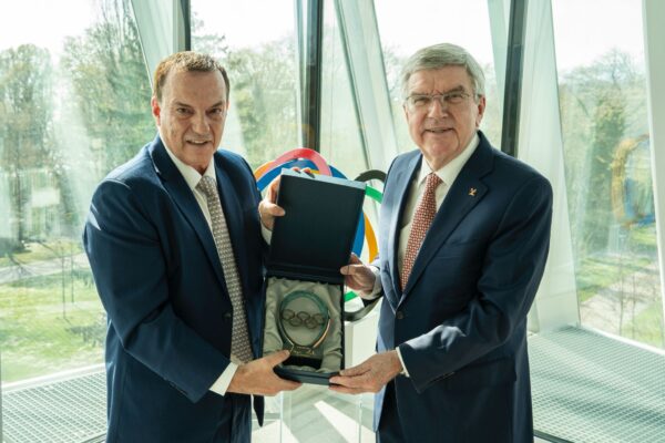 Stephan Fox Honored with Prestigious IOC President’s Trophy