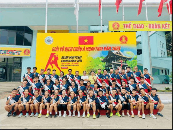 Teams Arrive for the Asian Muaythai Championships in Vietnam