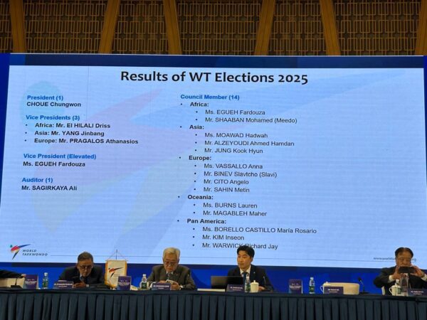 IFMA Vice President Driss El Hilali Elected as Vice President of World Taekwondo