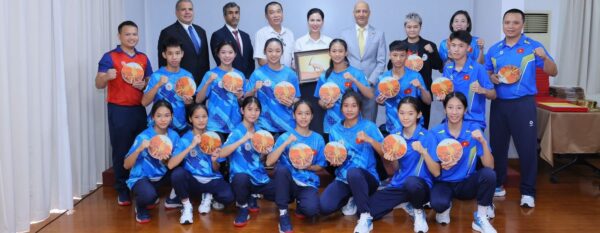 Vietnam Youth Muaythai Team Honored at UAE Embassy in Hanoi