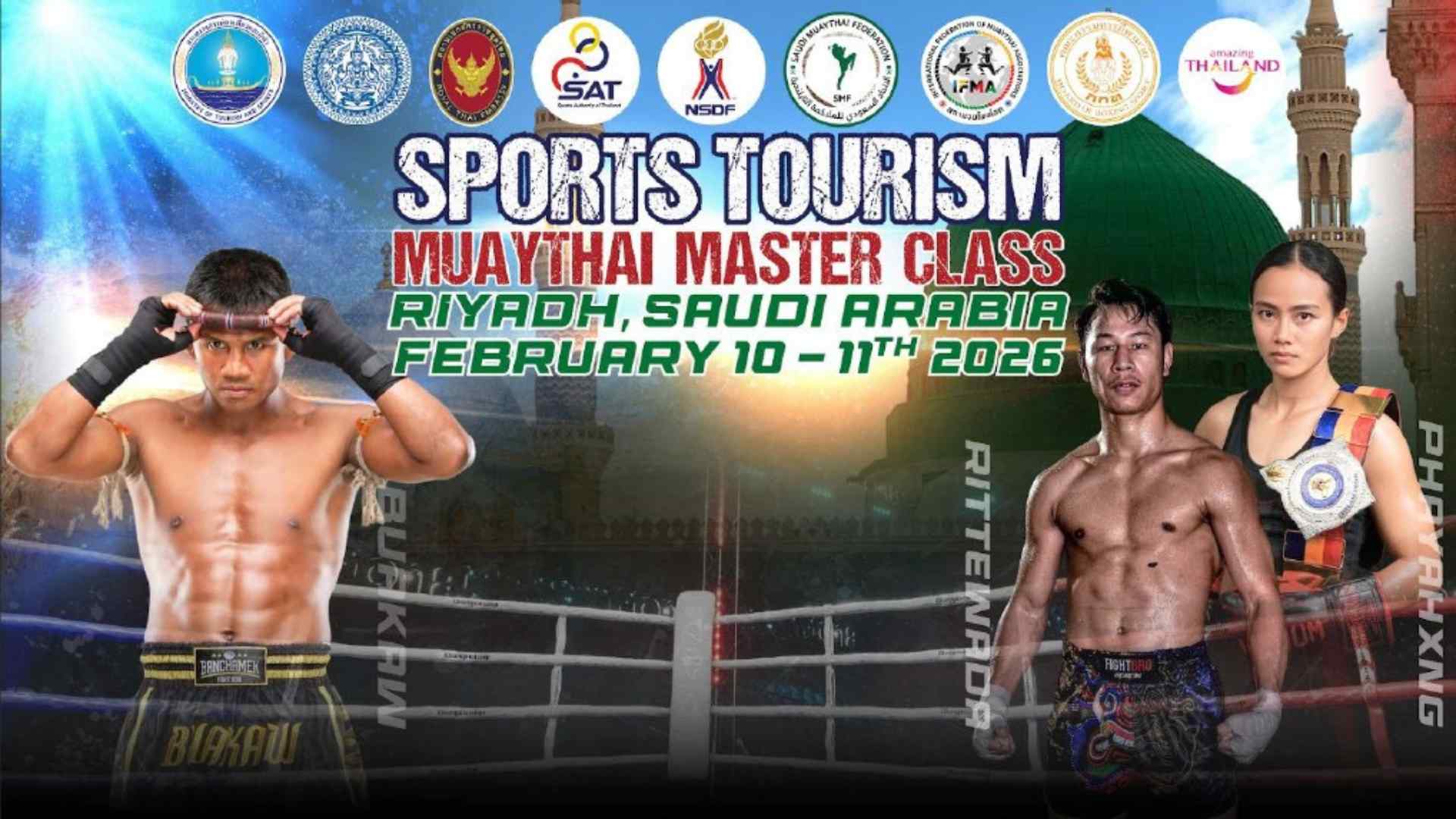 Saudi Arabia Hosts Landmark Muaythai Master Class with Thai Superstars